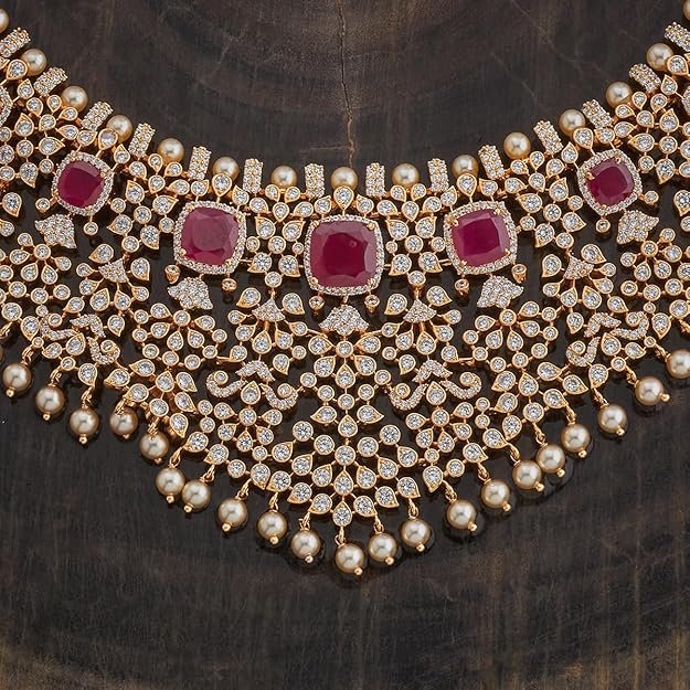 silver queen's necklace jewellery set with earrings silver queen's necklace jewellery set with earrings