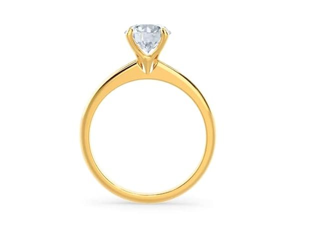 moissanite gold ring for women 1 carat moissanite diamond beautiful yellow gold ring for engagement moissanite gold ring for women 1 carat moissanite diamond beautiful yellow gold ring for engagement