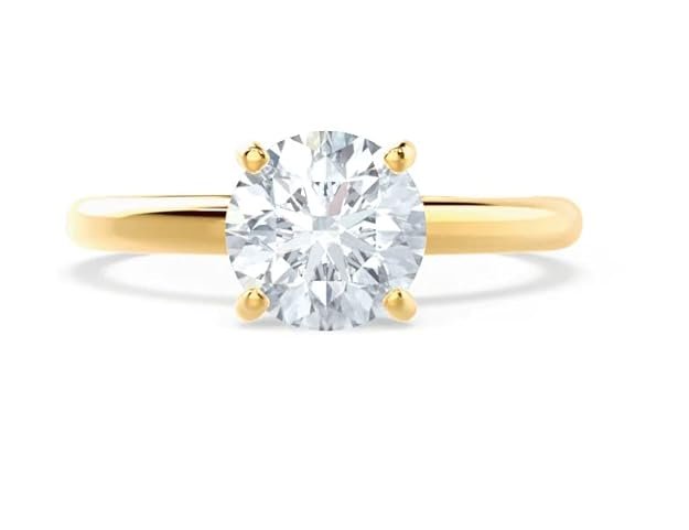 moissanite gold ring for women 1 carat moissanite diamond beautiful yellow gold ring for engagement moissanite gold ring for women 1 carat moissanite diamond beautiful yellow gold ring for engagement