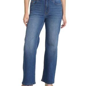 levi's women's black loose fit mid rise jeans