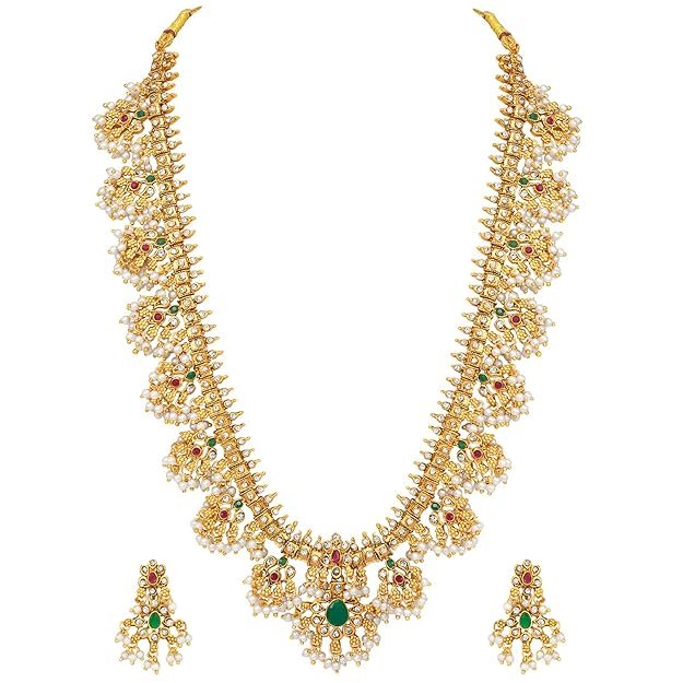 bridal dulhan alloy gold plated jewellery set for girls & women bridal dulhan alloy gold plated jewellery set for girls & women