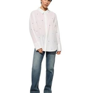 cotton oversized fit shirt