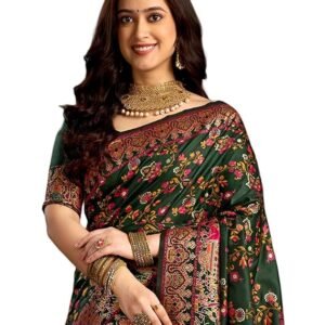 kashmiri minakari saree