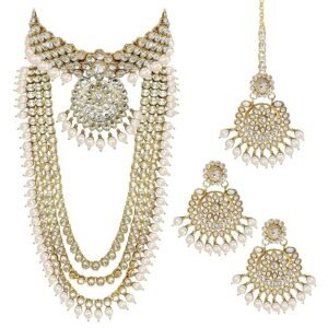 faux pearl bridal jewellery