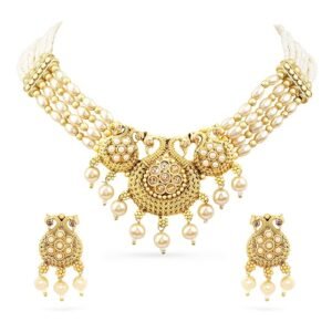 pearl studded ethnic jewellery