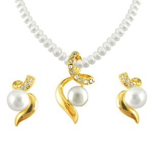 abha pearl pendant necklace